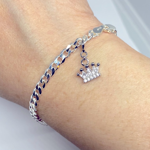925 Sterling silver royalty bracelet - Picture 2 of 2